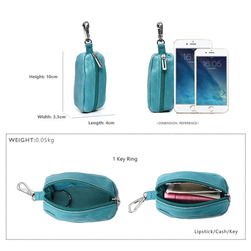 SC Fashion Genuine Leather Key Case Men Women Remote Car Key Holder Organizer Cowhide Key Wallet Housekeeper Coin Mini Purse Bag
SC Fashion Genuine Leather Key Case Men Women Remote Car Key Holder Organizer Cowhide Key Wallet Housekeeper Coin Mini Purse Bag