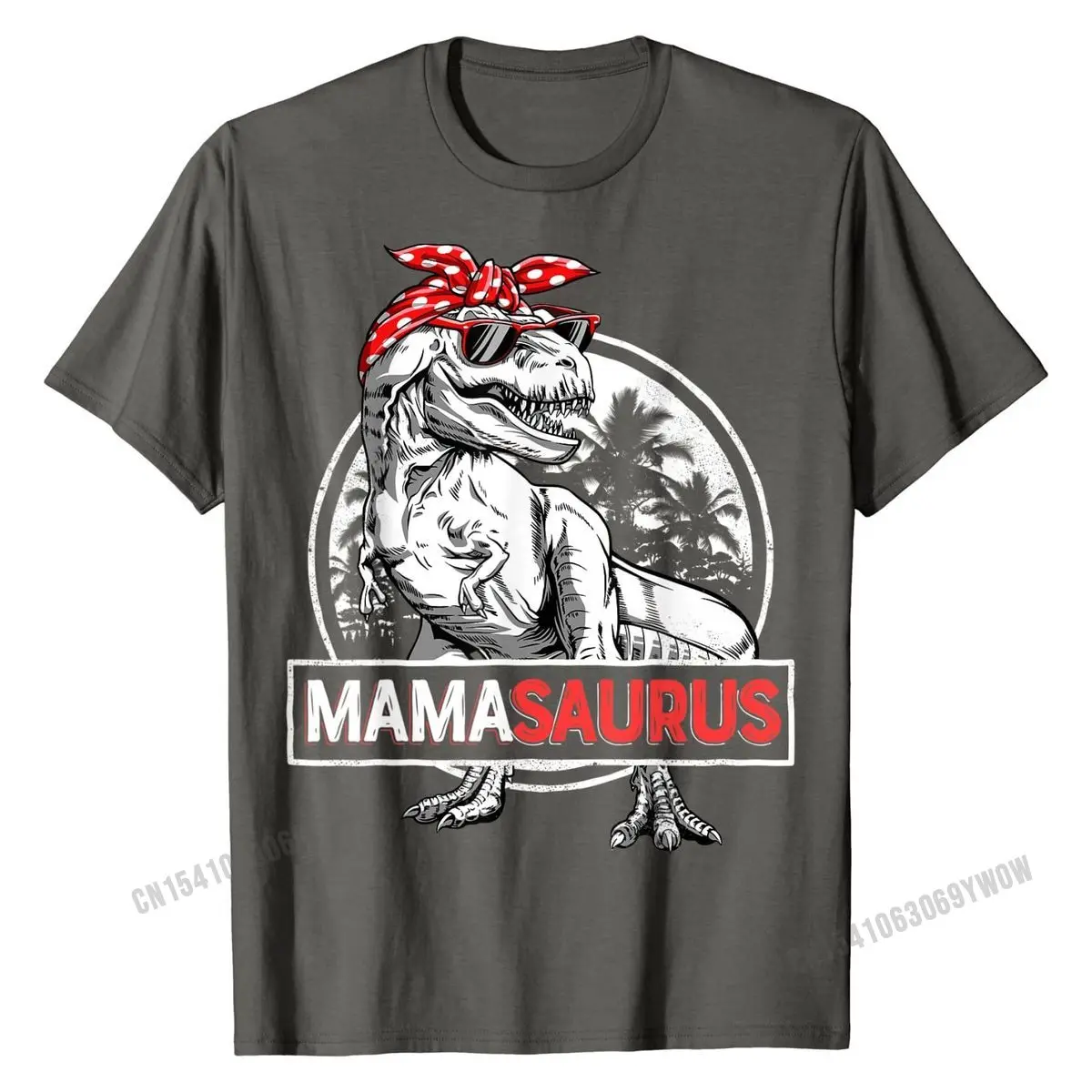 Футболка с динозавром Mamasaurus