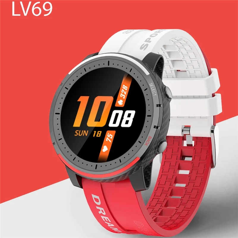 New LV69 Smart Watch Men IP68 Sports Mode Heart Rate Make A Call Smartwatch Bluetooth Link Fitness Tracker for IOS Android
New LV69 Smart Watch Men IP68 Sports Mode Heart Rate Make A Call Smartwatch Bluetooth Link Fitness Tracker for IOS Android