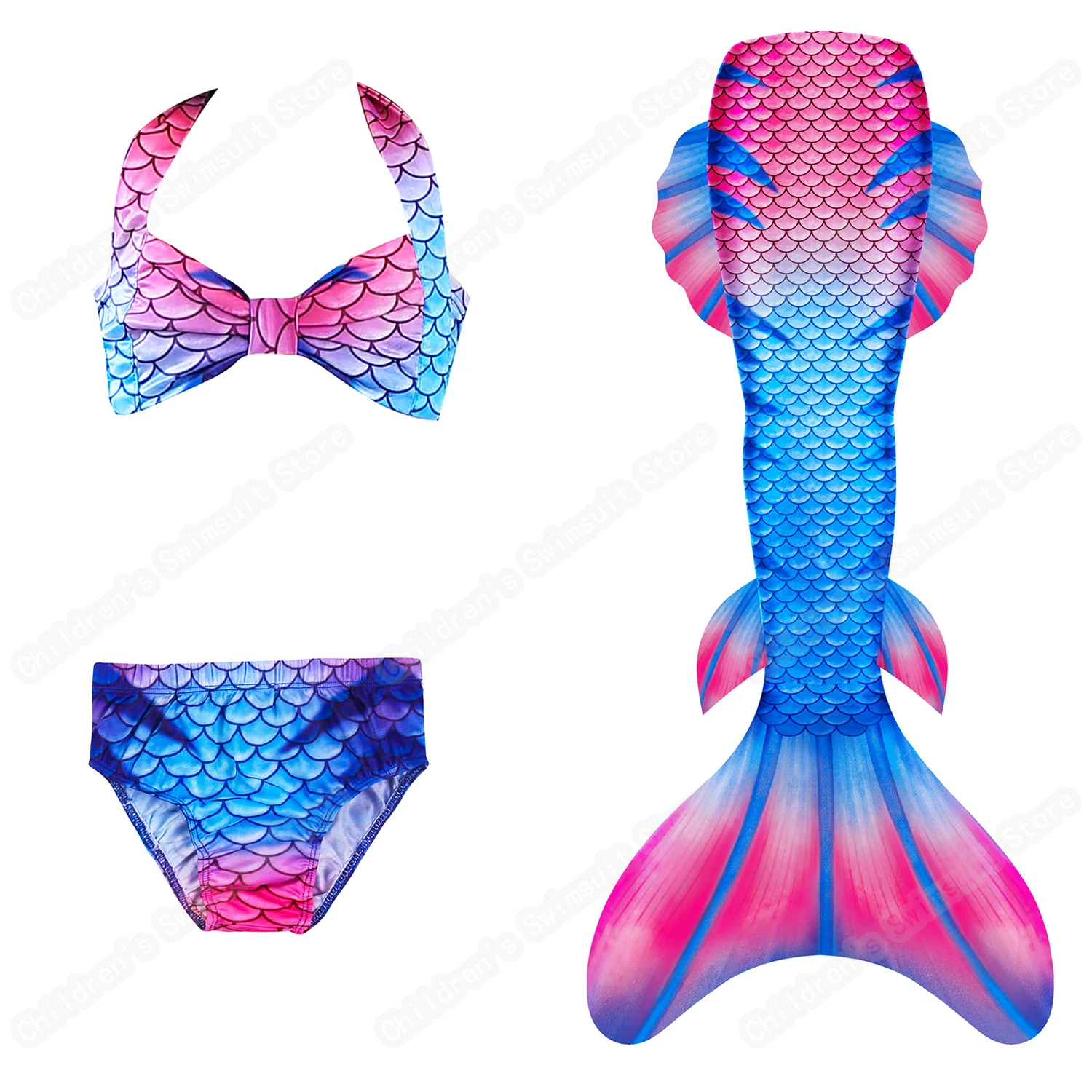 Cosfans Summer New Style Girl's Mermaid Tail Bikini Swimsuit 3PCS Little Mermaid Princess Cosplay Costumes For Age 3-12 Children
Cosfans Summer New Style Girl's Mermaid Tail Bikini Swimsuit 3PCS Little Mermaid Princess Cosplay Costumes For Age 3-12 Children