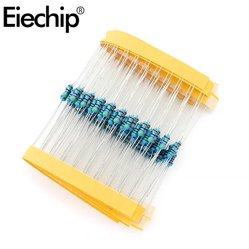 100pcs 0.25W Resistor 1/4W Metal film resistors 1Ω ~ 4.7M diy electronic resistance 1K 1.5K 2.2K 4.7K 10K 22K 47K 100K ohm
100pcs 0.25W Resistor 1/4W Metal film resistors 1Ω ~ 4.7M diy electronic resistance 1K 1.5K 2.2K 4.7K 10K 22K 47K 100K ohm