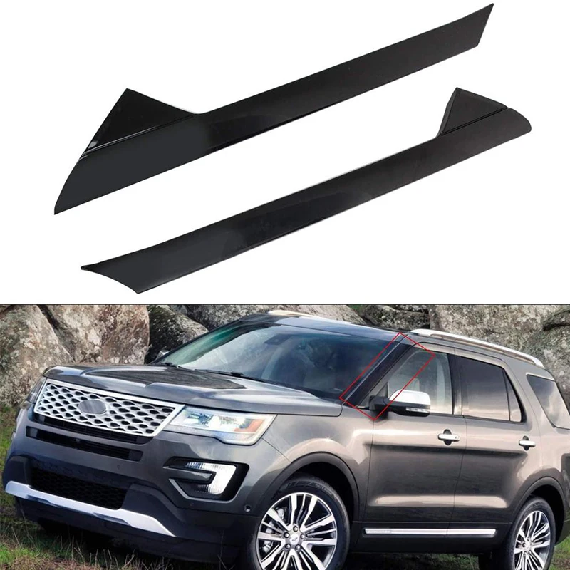 2pcs Front Left+Right Windshield Outer Trim Molding for Ford Explorer 2011-2019 2.3L / 3.5L BB5Z7803145AA BB5Z7803144AA
2pcs Front Left+Right Windshield Outer Trim Molding for Ford Explorer 2011-2019 2.3L / 3.5L BB5Z7803145AA BB5Z7803144AA