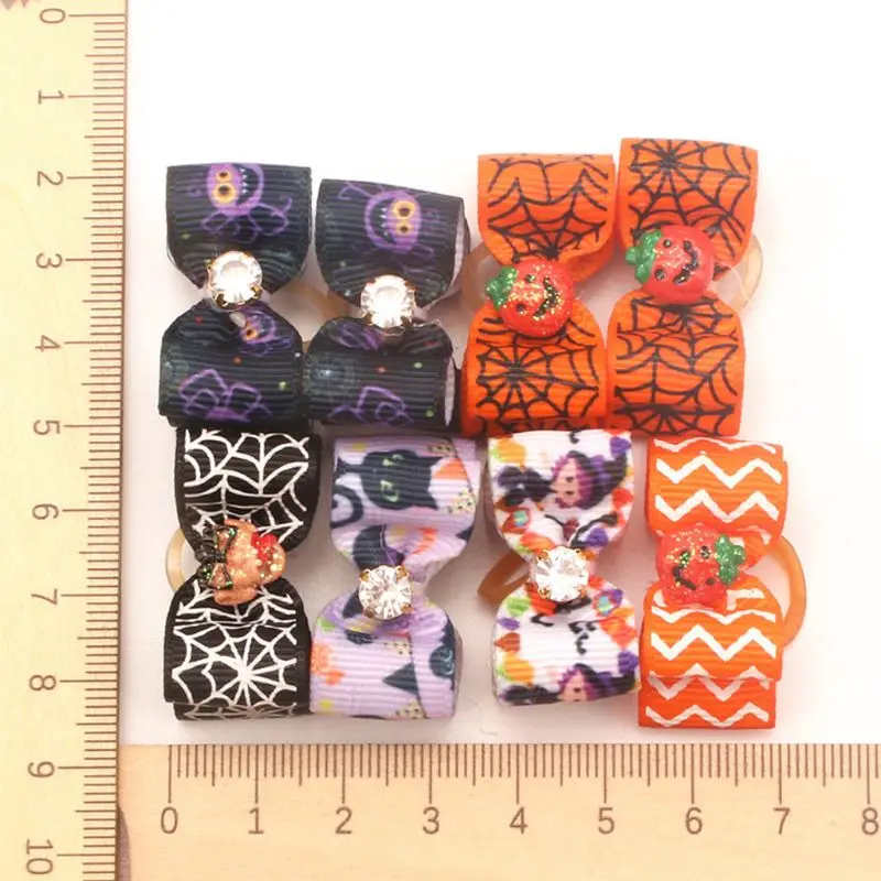 30 Pcs Halloween Colorful Dog Cute Bow Ties Hair Clip Flower Puppy Headdress Bow 27RE
30 Pcs Halloween Colorful Dog Cute Bow Ties Hair Clip Flower Puppy Headdress Bow 27RE