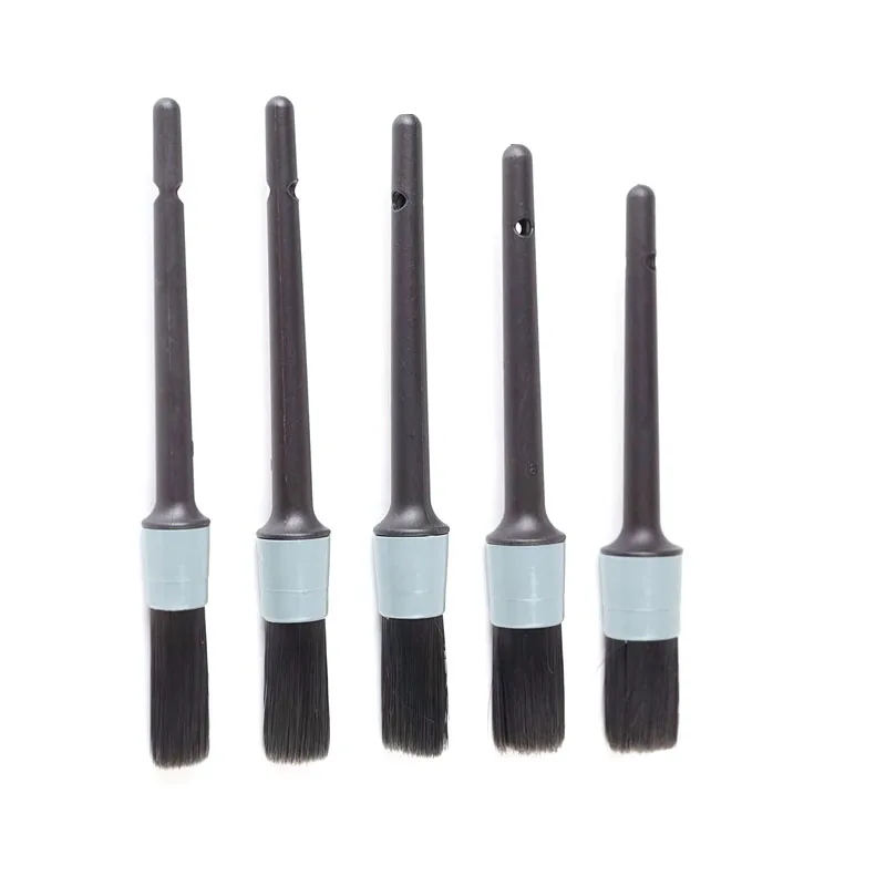 5PCS Car Detailing Brushes Cleaning Brush Set for Cleaning Wheels Tire Interior Exterior Leather Air Vents Car Cleaning Kit Tool
5PCS Car Detailing Brushes Cleaning Brush Set for Cleaning Wheels Tire Interior Exterior Leather Air Vents Car Cleaning Kit Tool