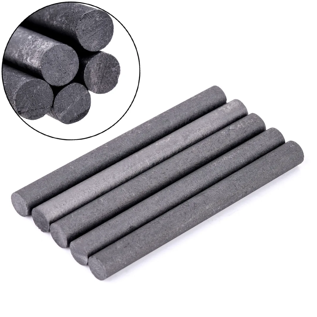 5pcs Black Carbon Rod 99.99% Graphite Electrode Cylinder Rods Bars 100x10mm For Industry Tools
5pcs Black Carbon Rod 99.99% Graphite Electrode Cylinder Rods Bars 100x10mm For Industry Tools