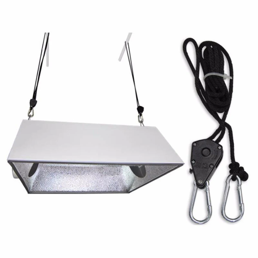 1/8 Inch Heavy Duty Adjustable Grow Light Ratchet Rope Hanger for Grow Light Fixtures Gardening Outdoor Camping Tent Hook
1/8 Inch Heavy Duty Adjustable Grow Light Ratchet Rope Hanger for Grow Light Fixtures Gardening Outdoor Camping Tent Hook