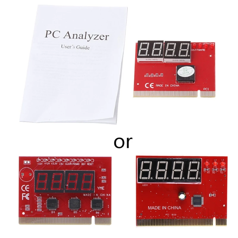 Новый компьютер PCI POST Card материнская плата светодиодный 4-значный