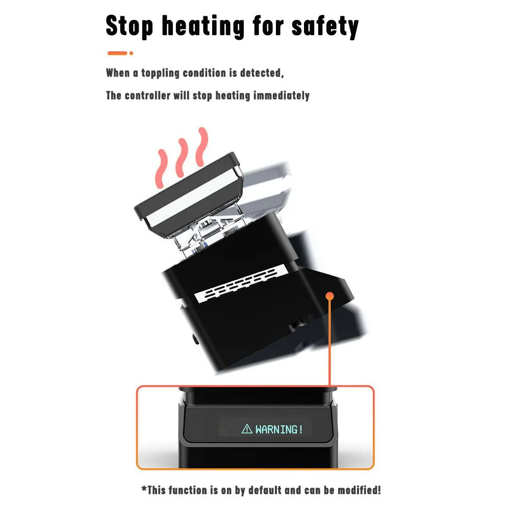MHP30-PD Mini Hot Plate Preheater 3*3cm Heating Area Constant Temperature Heating Table 300 Degree Intelligent Heating Tool Set
MHP30-PD Mini Hot Plate Preheater 3*3cm Heating Area Constant Temperature Heating Table 300 Degree Intelligent Heating Tool Set