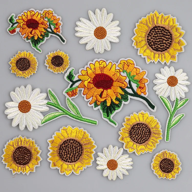 New Daisy Flower Embroidery Cloth Stickers Diy Clothes Patch Adhesive
New Daisy Flower Embroidery Cloth Stickers Diy Clothes Patch Adhesive