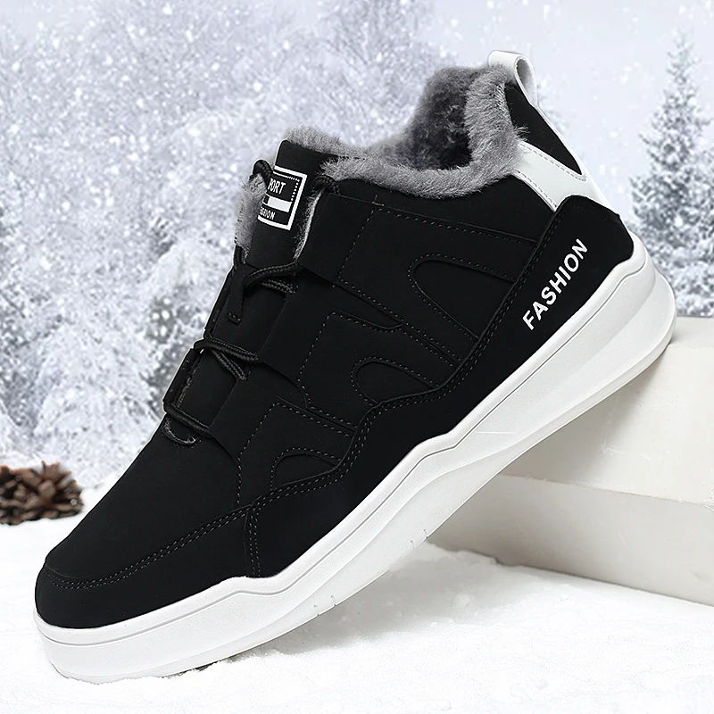 Nine o'clock New Winter Couple Snow Boots Trendy High-top Quality Male Casual Footwear Outdoor Slip Resistant Ankle Lovers Botas
Nine o'clock New Winter Couple Snow Boots Trendy High-top Quality Male Casual Footwear Outdoor Slip Resistant Ankle Lovers Botas