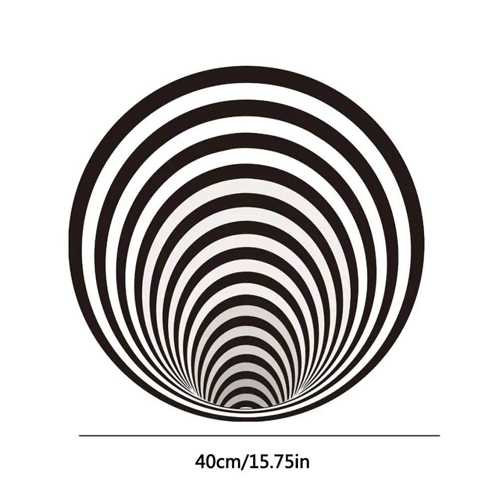 3d Vortex Illusion Rug Print White Black Spiral Bottomless Hole Carpet No-slip Floormat Living Room Pad Doormat Home Decor
3d Vortex Illusion Rug Print White Black Spiral Bottomless Hole Carpet No-slip Floormat Living Room Pad Doormat Home Decor