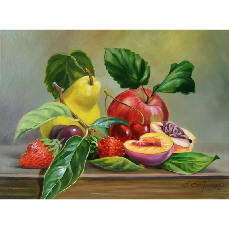 DIY digital painting picture fruit hand-painted oil painting gift canvas painting and digital home decoration
DIY digital painting picture fruit hand-painted oil painting gift canvas painting and digital home decoration