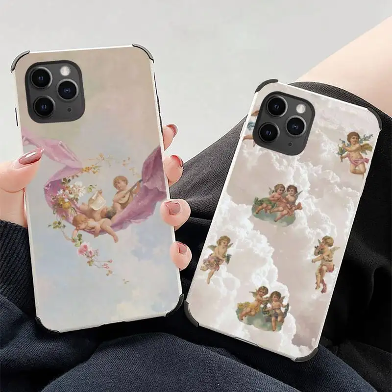 Art Renaissance angels Phone Case Lambskin Leather For iphone 12 11 8 7 6 XR X XS PLUS MINI PLUS PRO MAX Shockproof
Art Renaissance angels Phone Case Lambskin Leather For iphone 12 11 8 7 6 XR X XS PLUS MINI PLUS PRO MAX Shockproof