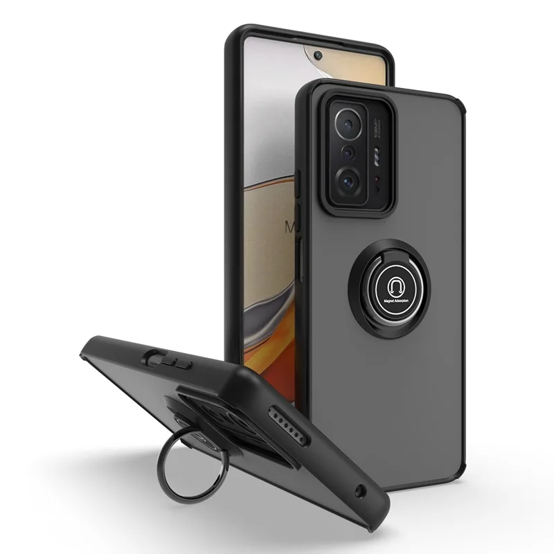 Чехол с магнитным кольцом-держателем для Xiaomi 11T, Защита камеры, противоударный Магнитный чехол для мобильного телефона
Чехол с магнитным кольцом-держателем для Xiaomi 11T, Защита камеры, противоударный Магнитный чехол для мобильного телефона