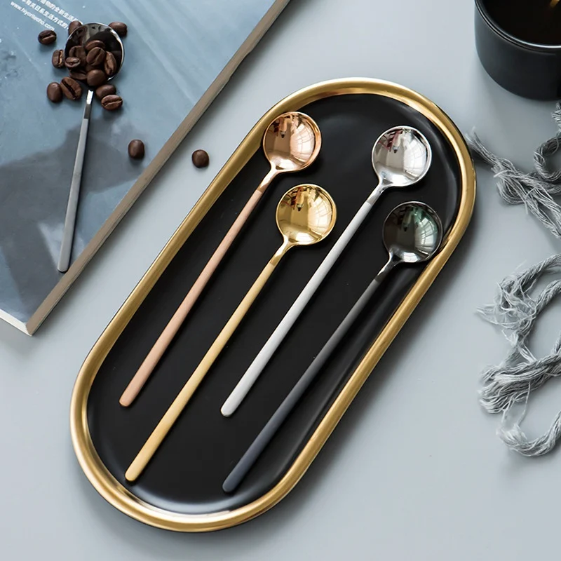 304 Coffee Spoon Stainless Steel Small Round Spoon Fruit Yogurt Mug Spoon Cute Dog Claw Stirring Spoon Color hollow
304 Coffee Spoon Stainless Steel Small Round Spoon Fruit Yogurt Mug Spoon Cute Dog Claw Stirring Spoon Color hollow
