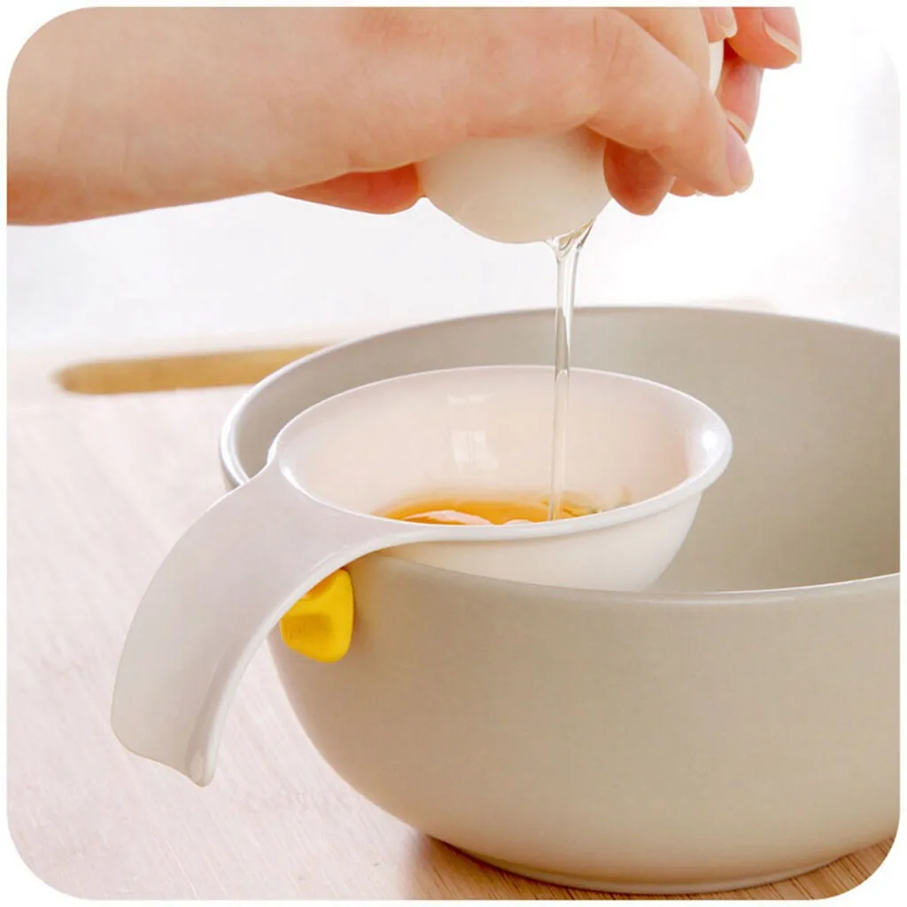 Bakeware Gadget Egg White Yolk Separator Egg Sieve Device Mini Kitchen Tools Easy Cooking Plastic Household Gadget Egg Tools
Bakeware Gadget Egg White Yolk Separator Egg Sieve Device Mini Kitchen Tools Easy Cooking Plastic Household Gadget Egg Tools