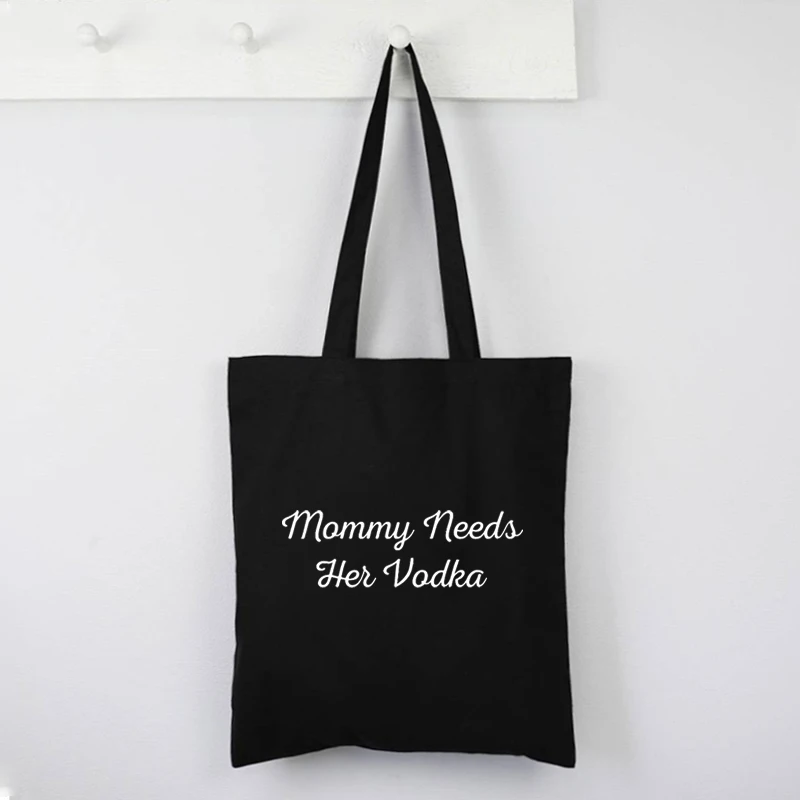 Mama Need Vodka Tote Bag Alcohol Drinking Canvas Shopping Bags Girls Reusable Friendly Products Women Love Wine Large Bag L
Mama Need Vodka Tote Bag Alcohol Drinking Canvas Shopping Bags Girls Reusable Friendly Products Women Love Wine Large Bag L