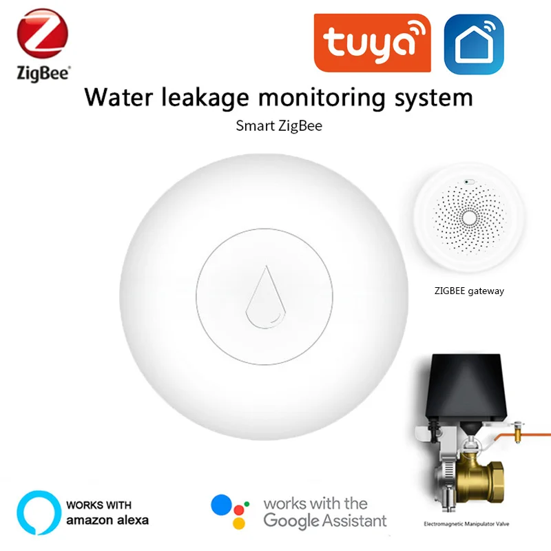 Датчик утечки воды Tuya с Wi-Fi, Wi-Fi детектор, система оповещения о переполнении, с управлением через приложение Tuya
Датчик утечки воды Tuya с Wi-Fi, Wi-Fi детектор, система оповещения о переполнении, с управлением через приложение Tuya