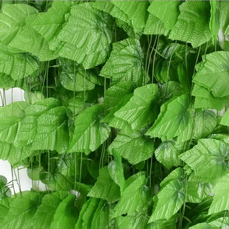 Artificial Plants Grape Leaves Rattan Hanging Artificial Decoration Wedding Party Home Bar Garden Wall Decoration Outdoor
Artificial Plants Grape Leaves Rattan Hanging Artificial Decoration Wedding Party Home Bar Garden Wall Decoration Outdoor