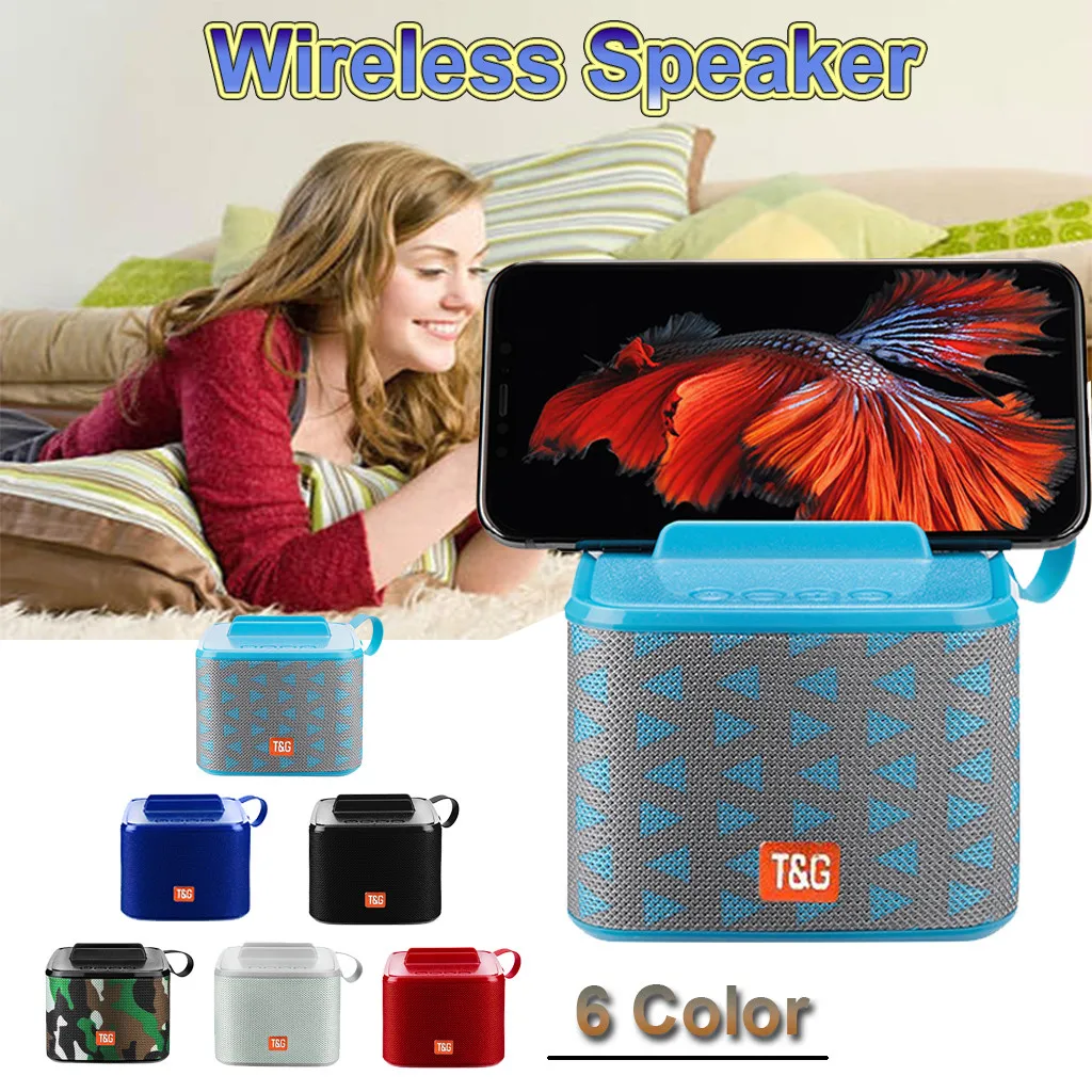 Bluetooth-Колонка Ouhaobin TG801 аккумуляторная Hi-Fi Bluetooth | Электроника