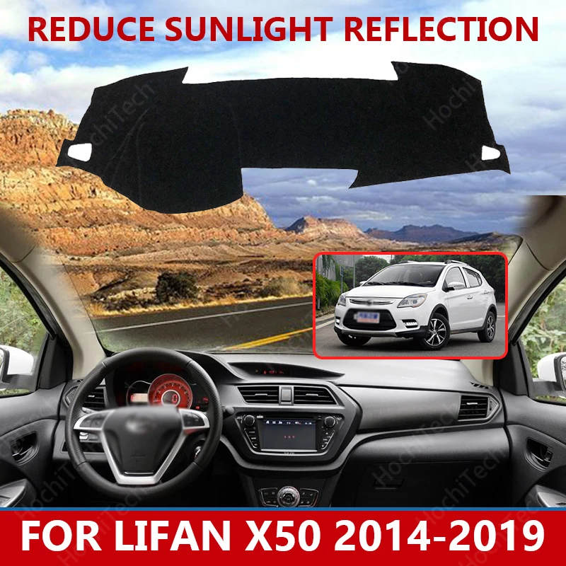 for Lifan X50 2014-2019 Dashmats Car-styling Accessories Dashboard Cover Pad Carpet sunshade 
for Lifan X50 2014-2019 Dashmats Car-styling Accessories Dashboard Cover Pad Carpet sunshade