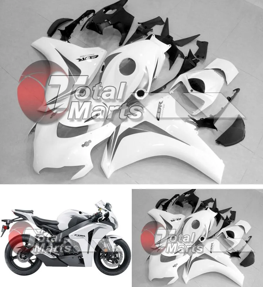 Injection Molding New ABS Whole Fairings Kit Fit for HONDA CBR1000RR 2008 2009 2010 2011 08 09 10 11 CBR1000 white
Injection Molding New ABS Whole Fairings Kit Fit for HONDA CBR1000RR 2008 2009 2010 2011 08 09 10 11 CBR1000 white