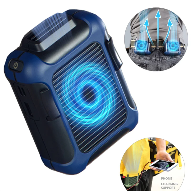 New Multifunction Rechargeable Electric Mini USB Hanging Portable Cooling Clip Waist Fan With Charging Function Outdoor Tools
New Multifunction Rechargeable Electric Mini USB Hanging Portable Cooling Clip Waist Fan With Charging Function Outdoor Tools