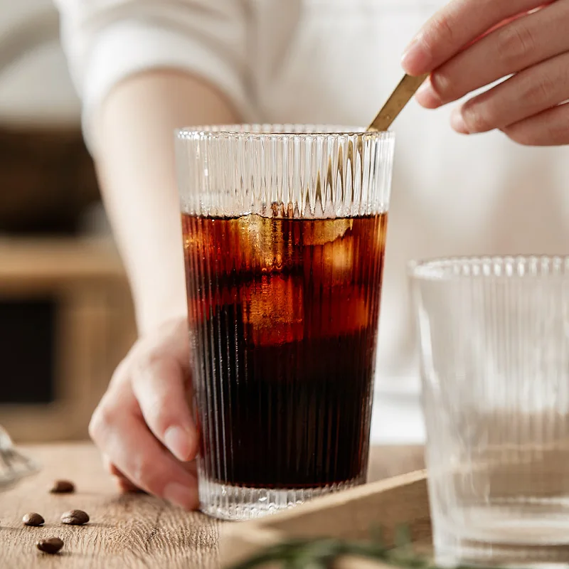 Glass Juice Cup Creative Vertical Shake Cup Coffee Cup Clear Water Cup Tea Cup Breakfast Cup
Glass Juice Cup Creative Vertical Shake Cup Coffee Cup Clear Water Cup Tea Cup Breakfast Cup