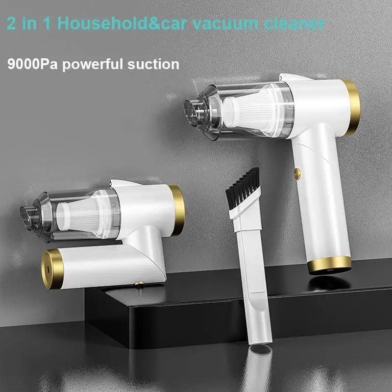 9000Pa Wireless Car Vacuum Cleaner Cordless Portable Handheld Auto Vacuum Home Car Dual Use Mini Vacuum Cleaner High-Power
9000Pa Wireless Car Vacuum Cleaner Cordless Portable Handheld Auto Vacuum Home Car Dual Use Mini Vacuum Cleaner High-Power