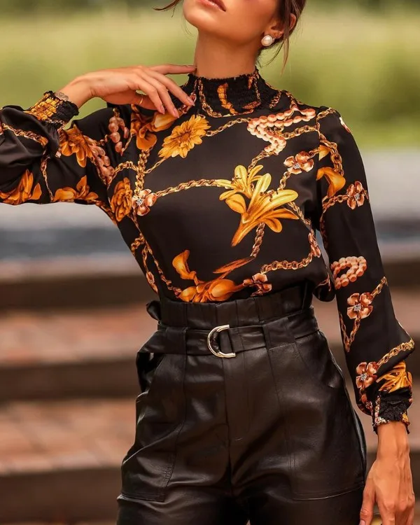 2021 new autumn and winter half high collar fashion printed T-shirt super light thermal Pullover
2021 new autumn and winter half high collar fashion printed T-shirt super light thermal Pullover