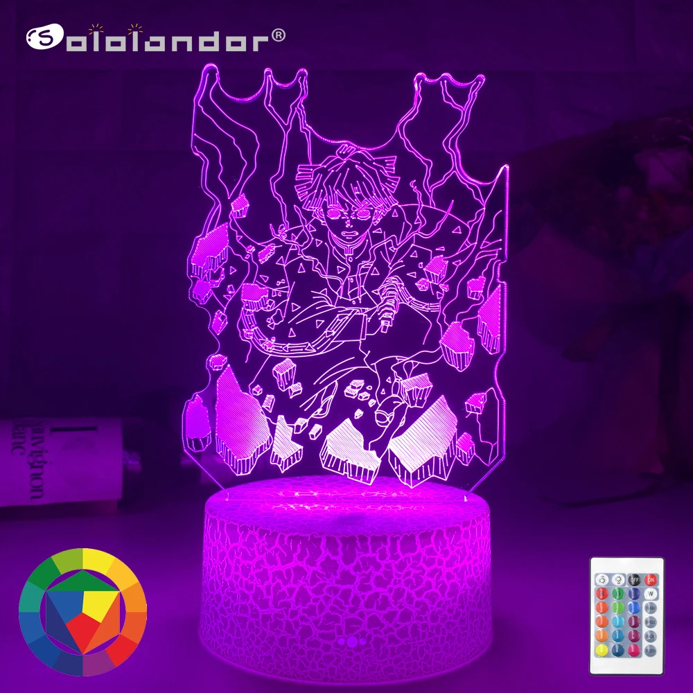 Newest Kimetsu No Yaiba Led Night Light Anime Demon Slayer Lamp for Bedroom Decor Light Kid Child Birthday Gift Agatsuma Zenitsu
Newest Kimetsu No Yaiba Led Night Light Anime Demon Slayer Lamp for Bedroom Decor Light Kid Child Birthday Gift Agatsuma Zenitsu