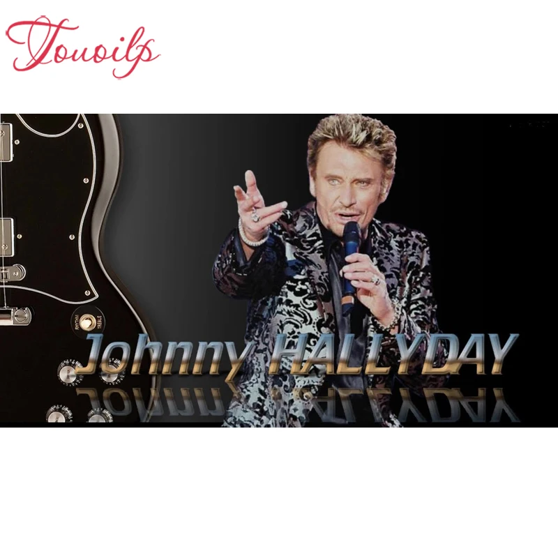 diy Diamond Embroidery Needlework 5D DIY Johnny Hallyday Diamond Painting Full Square&round Rhinestones Mosaic Home Decoration 
diy Diamond Embroidery Needlework 5D DIY Johnny Hallyday Diamond Painting Full Square&round Rhinestones Mosaic Home Decoration