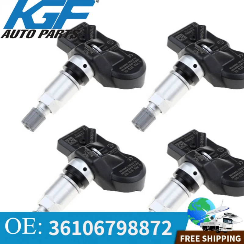 4PCS New TPMS Tire Pressure Sensor For BMW 5 6 7 X1 X3 X4 Z4 Mini Rools Royce 36106798872 36106874830 36106890964 433Mhz
4PCS New TPMS Tire Pressure Sensor For BMW 5 6 7 X1 X3 X4 Z4 Mini Rools Royce 36106798872 36106874830 36106890964 433Mhz