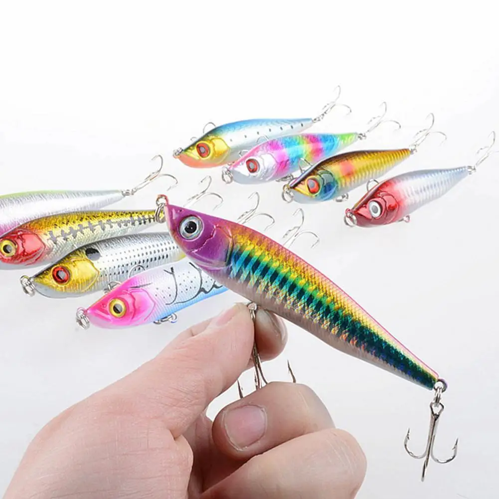9 Color Bionic Bait 9.5cm Plastic Hard Bait And Fake Bait Sinking Wobblers Artificial Bait Winter Ice Fishing Tackle
9 Color Bionic Bait 9.5cm Plastic Hard Bait And Fake Bait Sinking Wobblers Artificial Bait Winter Ice Fishing Tackle