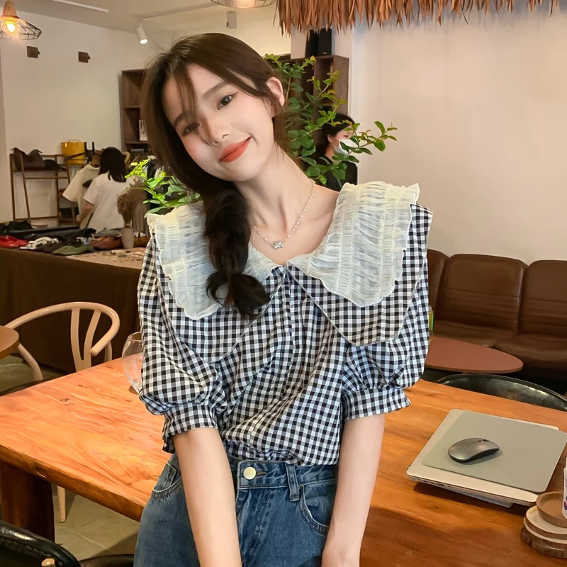 New Summer Vintage Print Female Oversize Tops Womens Shirt Short Sleeve Girls Blouse Summer Plus Size Women Blouses Femme Blusas
New Summer Vintage Print Female Oversize Tops Womens Shirt Short Sleeve Girls Blouse Summer Plus Size Women Blouses Femme Blusas