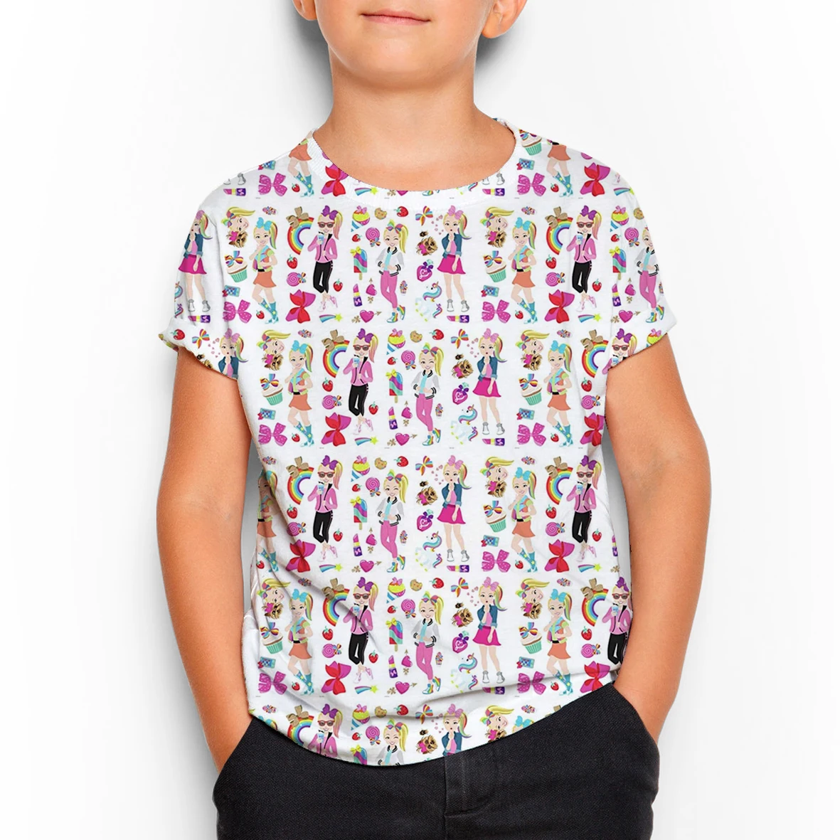 3D JoJo Siwa Fashion Popular Children's T Shirt Boy Girl Casual T Shirts 2021 Summer Teen Streetwear Short Sleeve Cool Tee Tops
3D JoJo Siwa Fashion Popular Children's T Shirt Boy Girl Casual T Shirts 2021 Summer Teen Streetwear Short Sleeve Cool Tee Tops