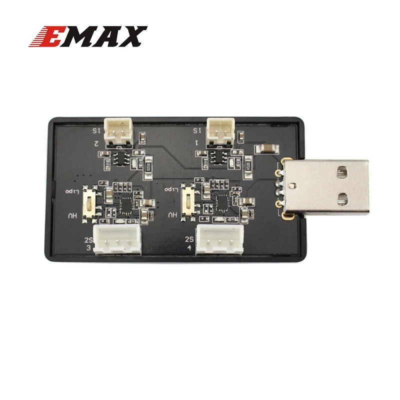 Emax TinyhawkS запасная часть 2 Way 1-2S Lipo зарядное устройство USB порт для