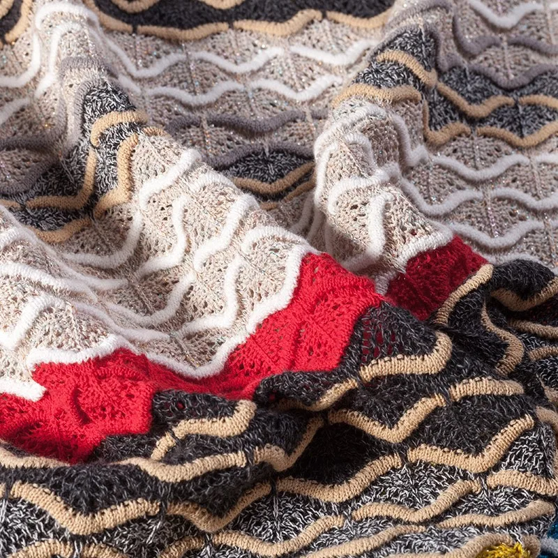 Rainbow Stripes Hollow Out Summer Womens Kintting Dresses Sleeveless O-Neck Straight Loose Fit Vintage Female Pullover Dresses
Rainbow Stripes Hollow Out Summer Womens Kintting Dresses Sleeveless O-Neck Straight Loose Fit Vintage Female Pullover Dresses