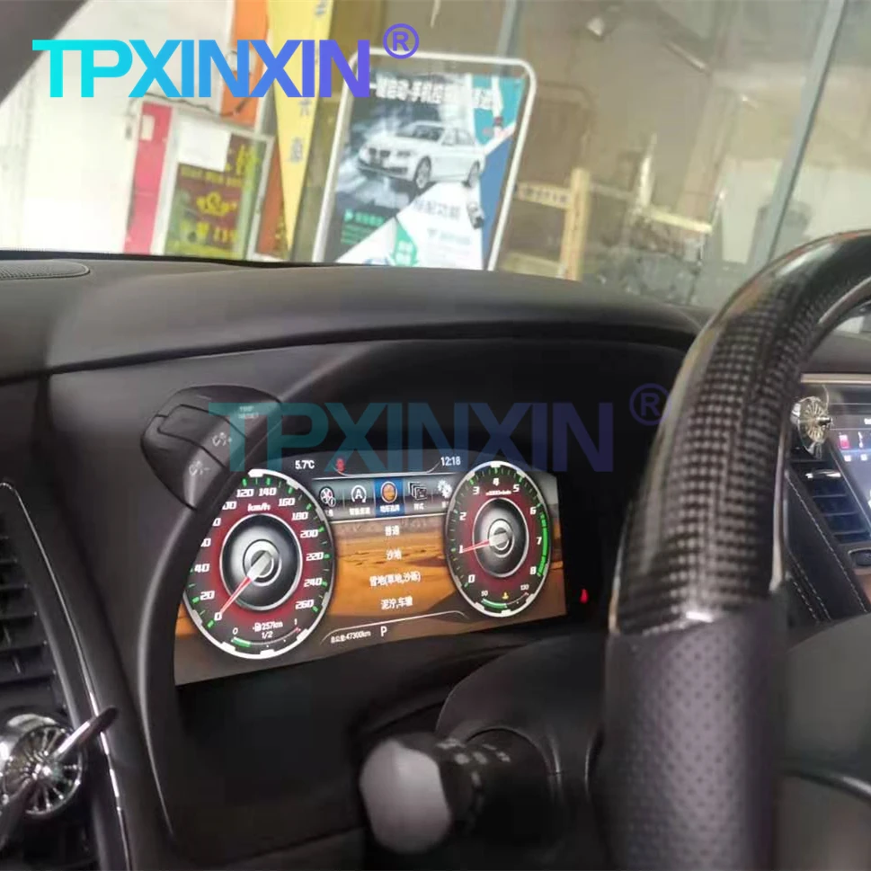 Android 9 Dashboard Instrument Display For Nissan Patrol y62 2010-2019Meter Screen Car GPS Navi Digital Cluster Virtual Cockpit
Android 9 Dashboard Instrument Display For Nissan Patrol y62 2010-2019Meter Screen Car GPS Navi Digital Cluster Virtual Cockpit