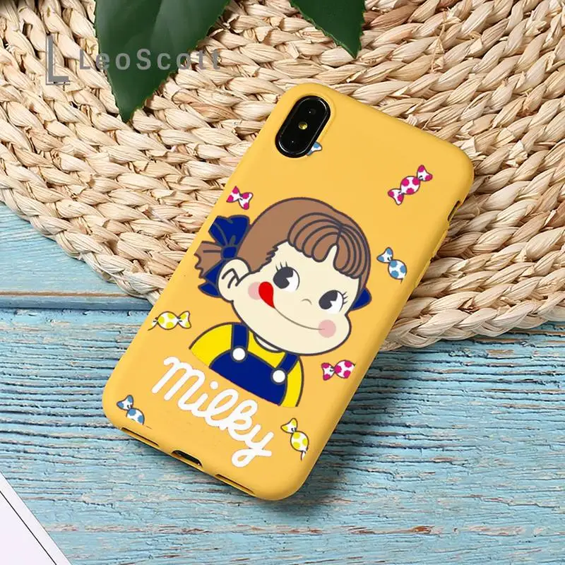 Sweet Peko Milk Milky Phone Case Candy Color for iPhone 11 12 pro XS MAX 8 7 6 6S Plus X SE 2020 XR
Sweet Peko Milk Milky Phone Case Candy Color for iPhone 11 12 pro XS MAX 8 7 6 6S Plus X SE 2020 XR