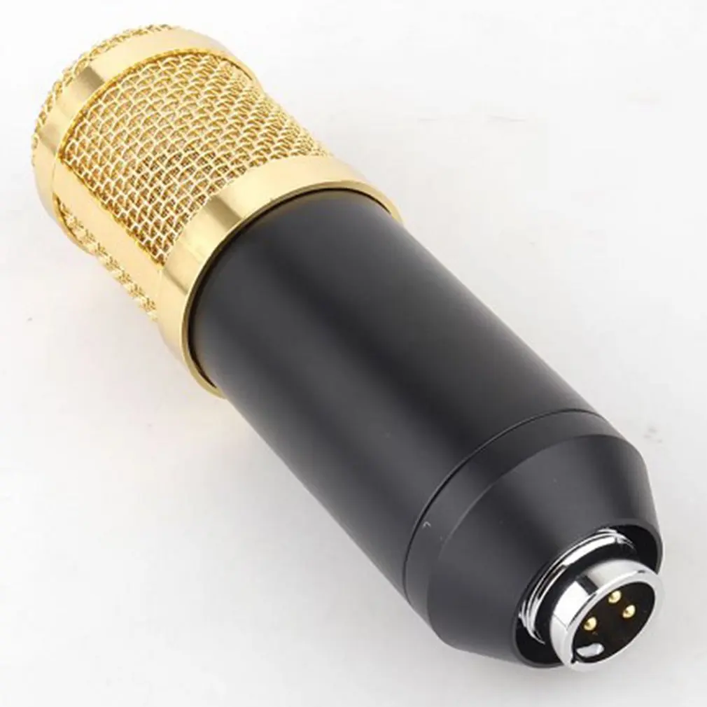 Black Gold Mesh Large Diaphragm Condenser Microphone For Recording Room KTV Condenser Microphone Kit
Black Gold Mesh Large Diaphragm Condenser Microphone For Recording Room KTV Condenser Microphone Kit