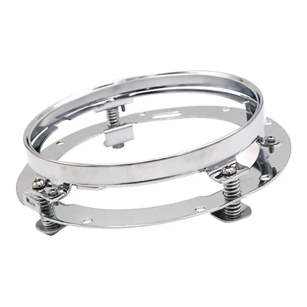 7 inch Motorcycle Headlight Bracket Round Ring Mount Adapter for Touring Models Waterproof & Shock Resistant
7 inch Motorcycle Headlight Bracket Round Ring Mount Adapter for Touring Models Waterproof & Shock Resistant