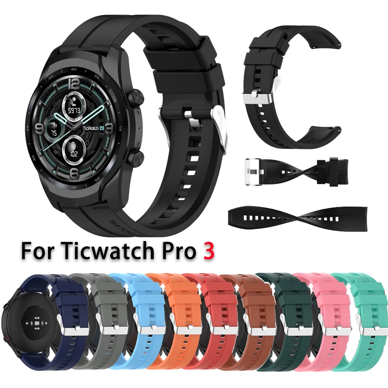 Ремешок силиконовый для ticwatch pro 3, сменный спортивный браслет для ticwatch pro 2020 GTX E2 S2, аксессуары для наручных часов 22 мм
Ремешок силиконовый для ticwatch pro 3, сменный спортивный браслет для ticwatch pro 2020 GTX E2 S2, аксессуары для наручных часов 22 мм