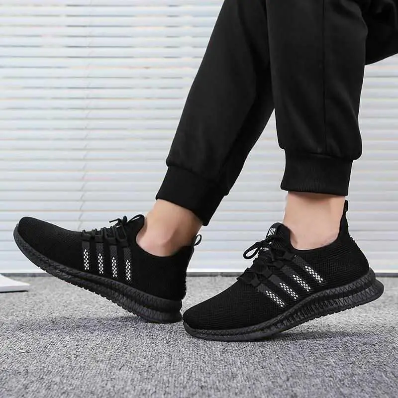 Male Sneakers Summer Men's Round Head Mesh Sports Shoes Fashion Solid Color Breathable Light Casual Shoes Jogging Running Shoes
Male Sneakers Summer Men's Round Head Mesh Sports Shoes Fashion Solid Color Breathable Light Casual Shoes Jogging Running Shoes