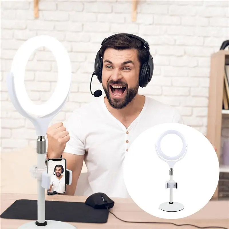 1 Set Stylish Practical Conference Fill Light Makeup Fill Light Selfie Light for Phone
1 Set Stylish Practical Conference Fill Light Makeup Fill Light Selfie Light for Phone