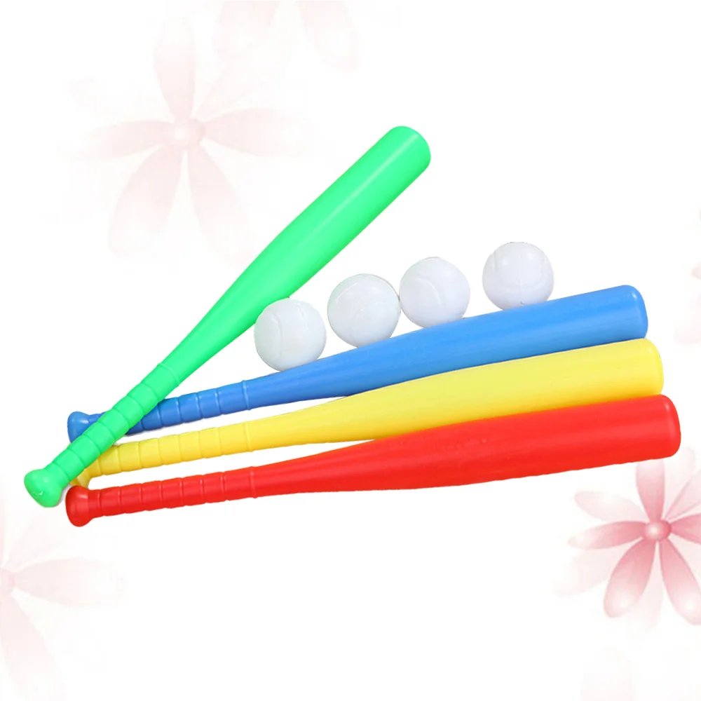 4 Sets Baseball Bat Kit with Baseball for Kids Children Outdoor Sports Red Yellow Blue Green Each Set
4 Sets Baseball Bat Kit with Baseball for Kids Children Outdoor Sports Red Yellow Blue Green Each Set
