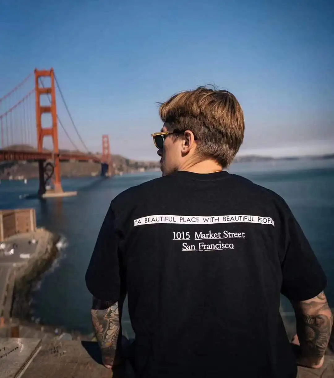 Supreme 19FW San Francisco Box Tee Limited Short Sleeve T-Shirt