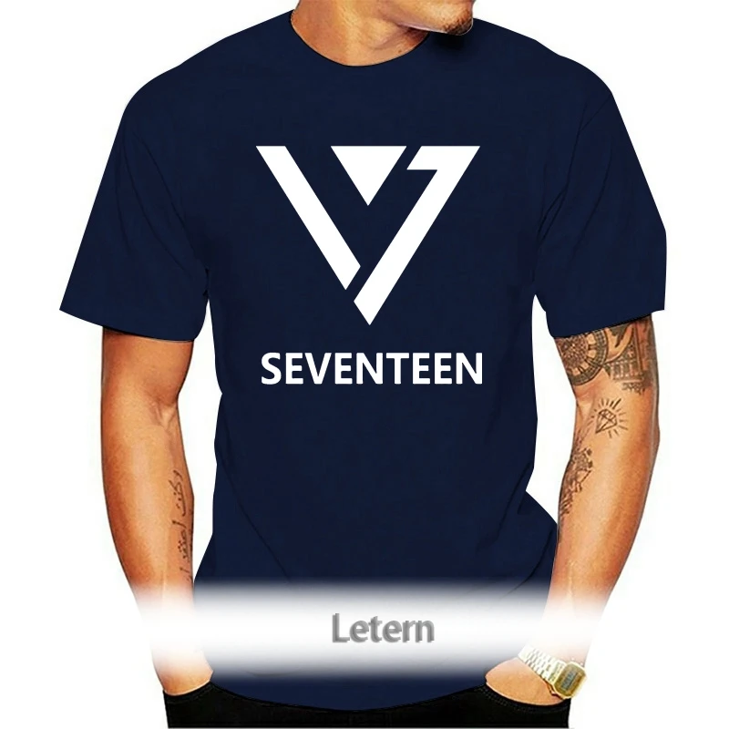 

Comic Kpop Seventeen T Shirt With Fitness Hot Selling T-Shirt Seventeen Tshirt For Young Teen Plus Size Tee Short Sleeve