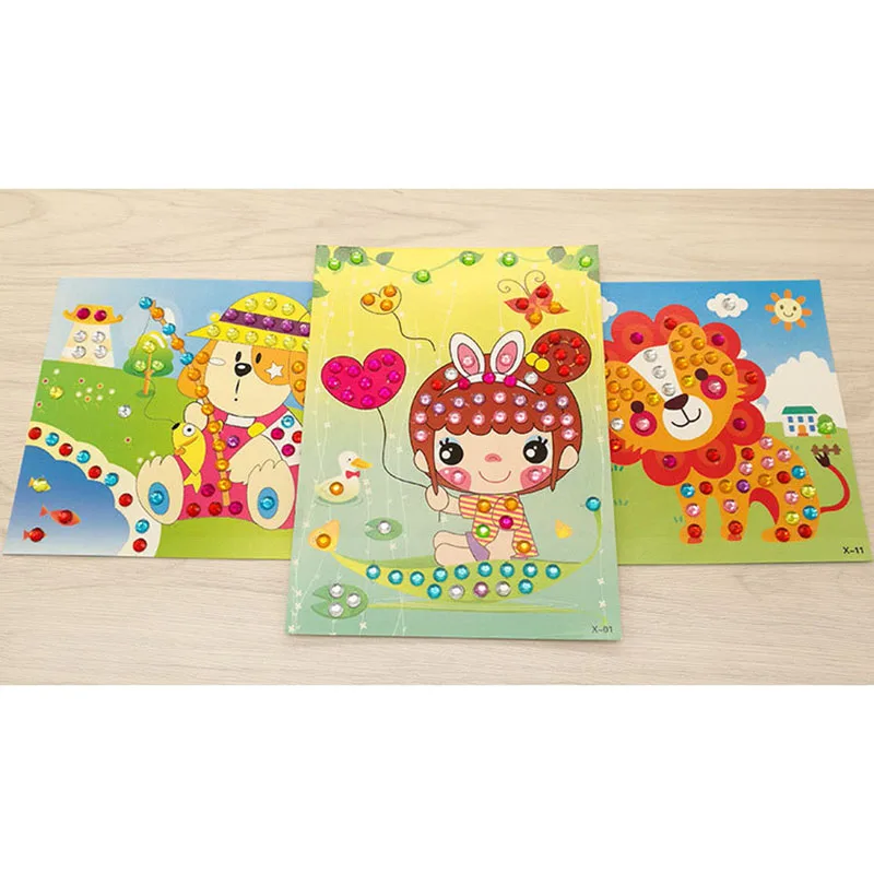 Handmade 3D Kid Puzzle DIY Stickers Art Cartoon Crystal 3D Sticker Educational Toys For Kids DIY Summer Colorful Animal Stickers
Handmade 3D Kid Puzzle DIY Stickers Art Cartoon Crystal 3D Sticker Educational Toys For Kids DIY Summer Colorful Animal Stickers