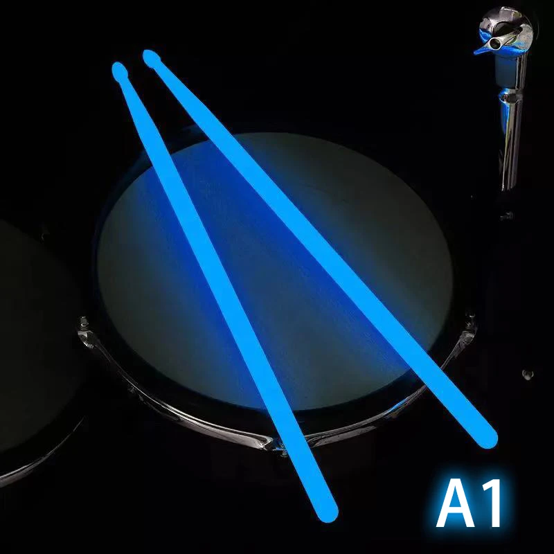 1Pair 2021 new 5A Luminous Drum Stick Drum Set Fluorescent Drumsticks Jazz Drumsticks Stage Glow in Dark Drum Accessories
1Pair 2021 new 5A Luminous Drum Stick Drum Set Fluorescent Drumsticks Jazz Drumsticks Stage Glow in Dark Drum Accessories